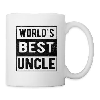 World's best uncle - Mug - white - Right