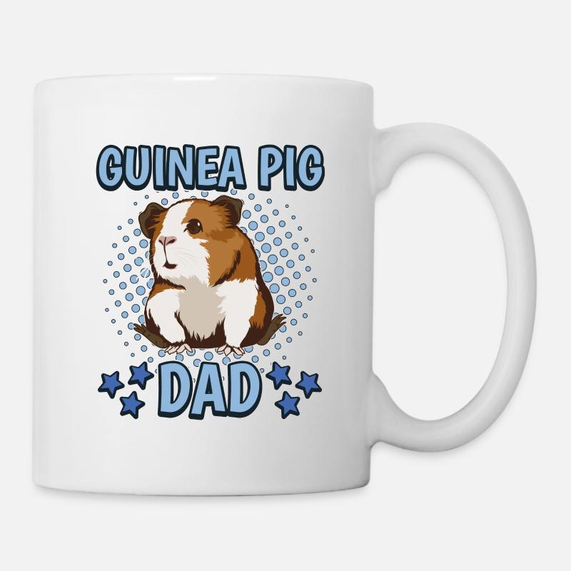 Meerschweinchen Guinea Pig Dad - Mug - white