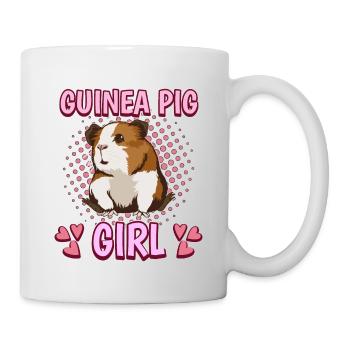 Cobaye Guinée Pig Girl - Mug blanc - blanc - Droite