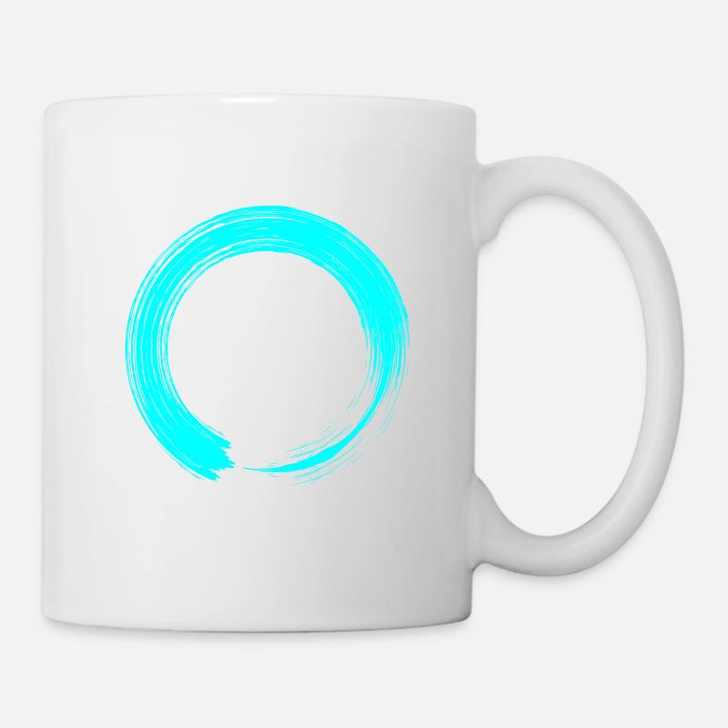 Kreis - Tasse - Weiß