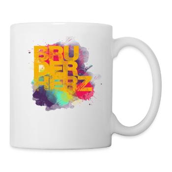 Bruderherz Bester Bruder der Welt Geschenkidee - Tasse - Weiß - Rechts
