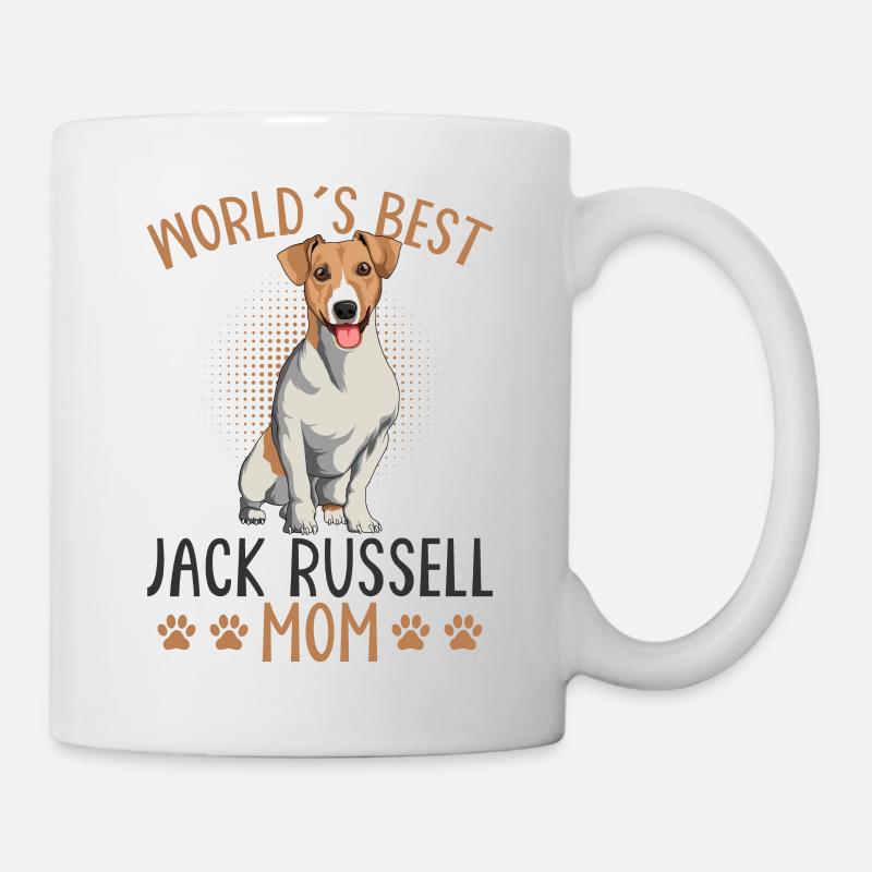 Jack Russell Terrier - Mug blanc - blanc