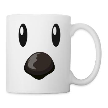 Wombat Costume visage - Mug blanc - blanc - Droite