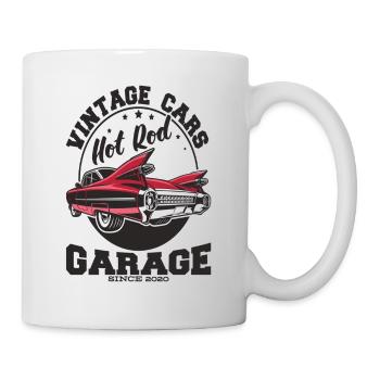 Hotrod Vintage Cars - Mug - white - Right