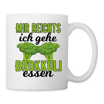 Brokkoli - Tasse - Weiß - Rechts