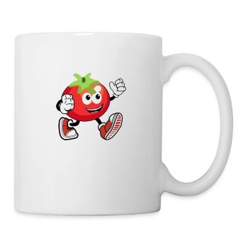 Tomate - Tasse - Weiß - Rechts