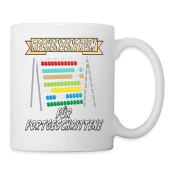 RECHENZENTRUM FÜR FORTGESCHRITTENE - Tasse - Weiß - Rechts