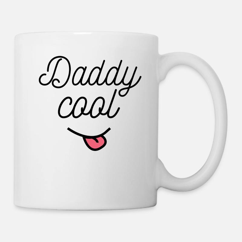 DADDY COOL Geschenk-Idee Humor - Tasse - Weiß