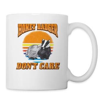 Honey Badger - Tasse - Weiß - Rechts
