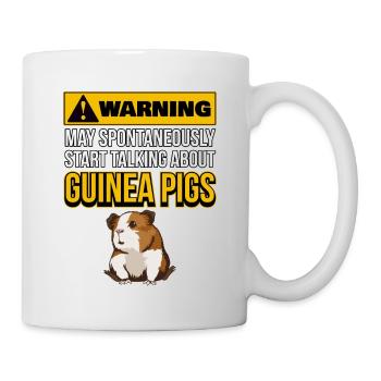 Cobaye May tart Talking About Guinée Pigs - Mug blanc - blanc - Droite