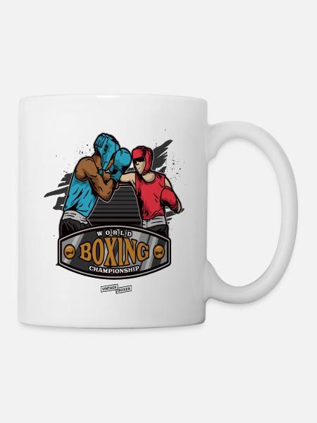Boxing Boxing Boxing Fight - Mug - white