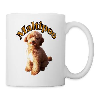 Maltipoo Lisa apricot - Mug - white - Right