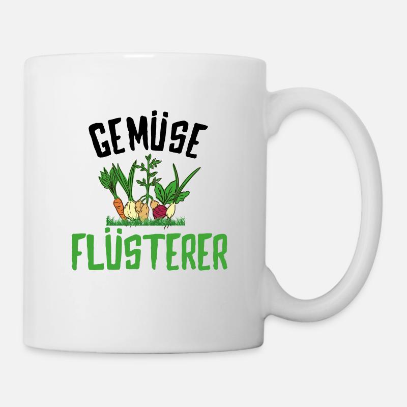 Gemüse Flüsterer - Tasse - Weiß