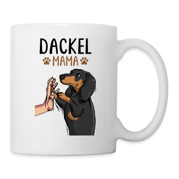 Teckel Maman - Chien de blaireau mignon - Mug blanc - blanc - Droite
