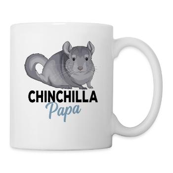 Chinchilla - Tasse - Weiß - Rechts