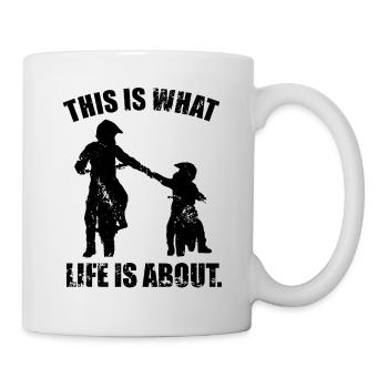 Motocross Supercross Father & Son Motorsport - Mug - white - Right