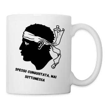 Corse (spessu cunquistata mai sottumessa) - Mug blanc - blanc - Droite