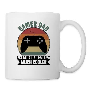Gamer Dad - Tasse - Weiß - Rechts