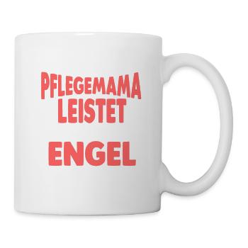 Pflegemutter Engel Muttertag - Tasse - Weiß - Rechts