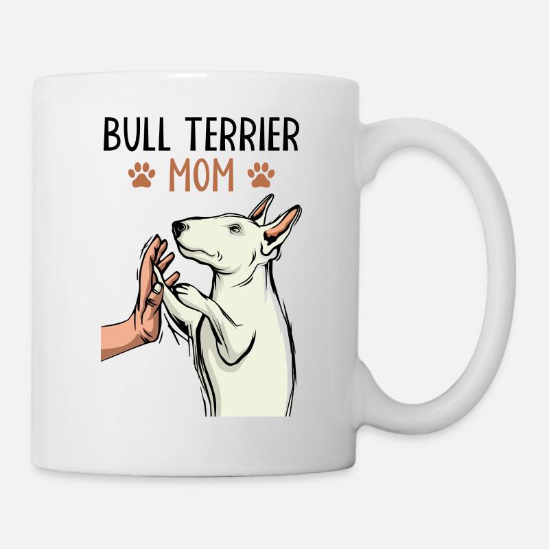Bullterrier - Tasse - Weiß
