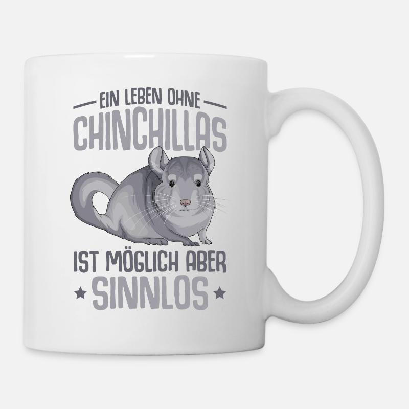 Chinchilla - Tasse - Weiß