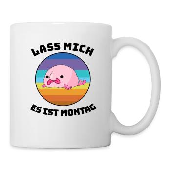 Blobfisch Tauchen Tier Meereskreatur Squad Fisch - Tasse - Weiß - Rechts
