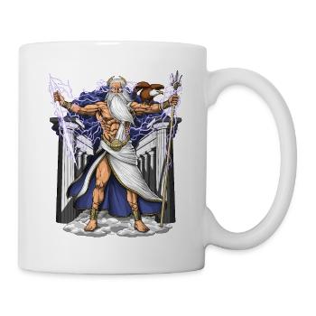 Dieu grec Zeus - Mug blanc - blanc - Droite