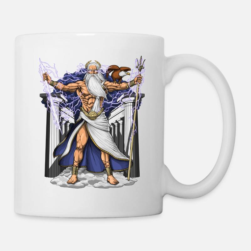 Greek God Zeus - Mug - white
