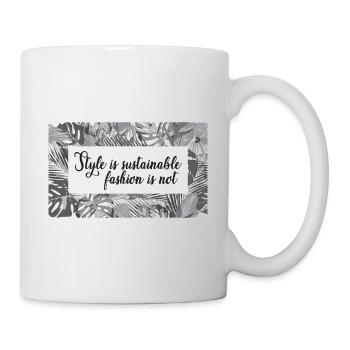 sustainability - Mug - white - Right