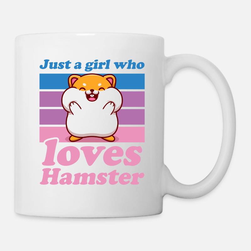 Hamster Feldhamster Goldhamster Mama Geschenk - Tasse - Weiß