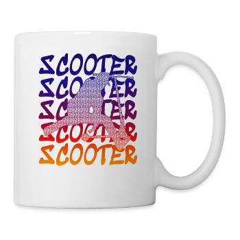Stunt Scooter - Mug - white - Right