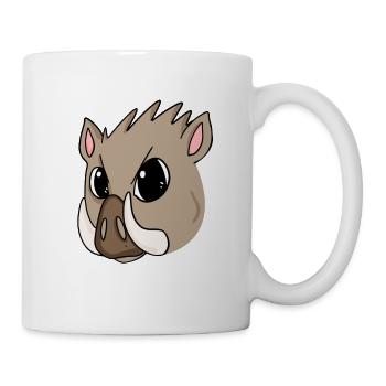 wild boar - Mug - white - Right