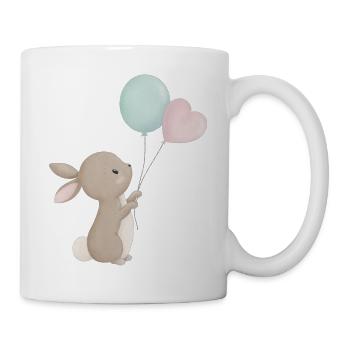 Heart Air Balloon - Mug - white - Right