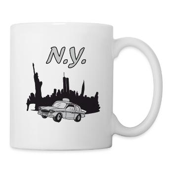 New York - Mug blanc - blanc - Droite