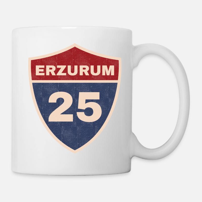 Erzurum - Tasse - Weiß