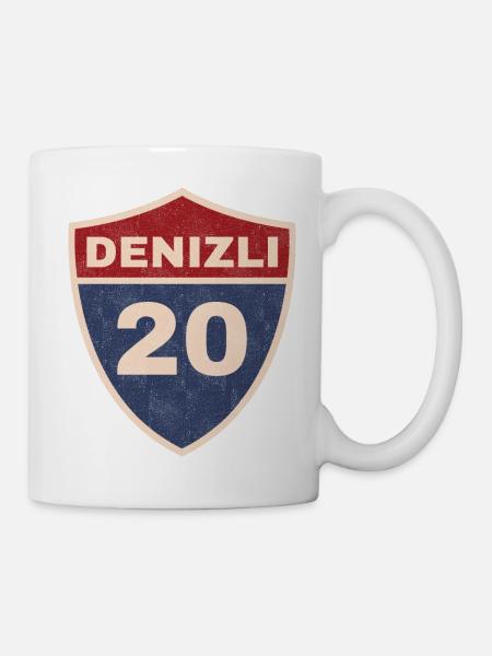 Denizli - Tasse - Weiß