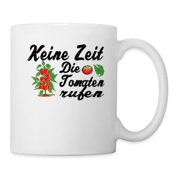 Tomate - Tasse - Weiß - Rechts