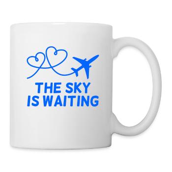 Flugzeug Pilot Spruch Geschenk - Tasse - Weiß - Rechts