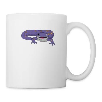 du triton salamandre - Mug blanc - blanc - Droite