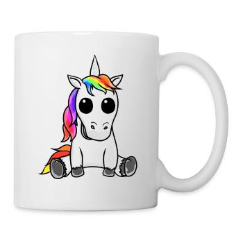 Außerirdisches Einhorn Rausch Alien Drogen Extase - Tasse - Weiß - Rechts
