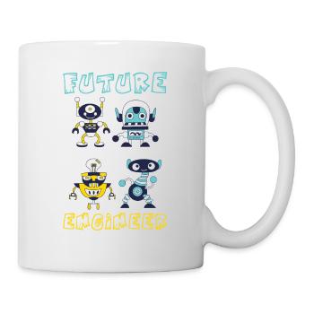 Future Robotics Engineer Kids Robot - Mug blanc - blanc - Droite