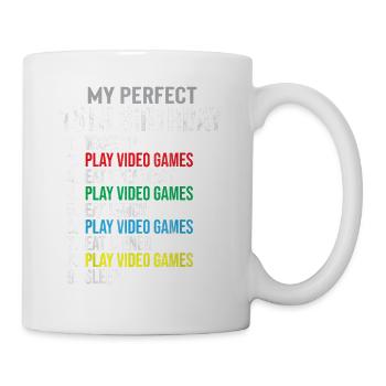 15. Geburtstag Happy Birthday Zocken Level 15 - Tasse - Weiß - Rechts