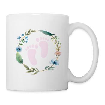 mère future sexe reveal grossesse - Mug blanc - blanc - Droite