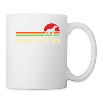 Deutsche Zeiger Shirt Retro deutsche Zeiger Hund besitzen - Tasse - Weiß - Rechts