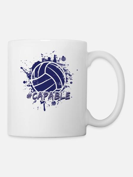 Volleyball Volleyballer Volleyballer Gift - Mug - white