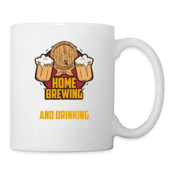 Home Brewing Where Science Brewery Drinks - Mug - white - Right