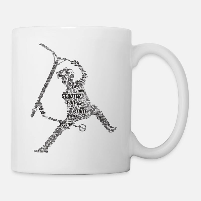Scooter - Tasse - Weiß