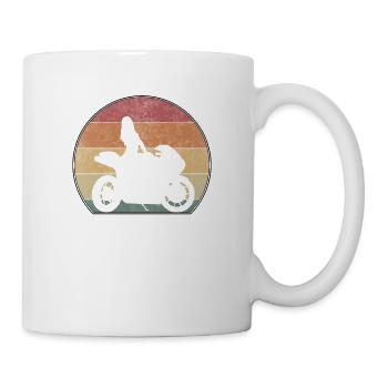 Biker Girl - Mug - white - Right