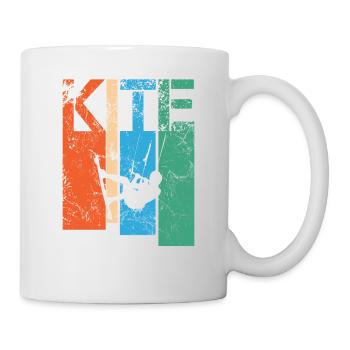 Kite, Kiteboarder Surfer - Mug - white - Right