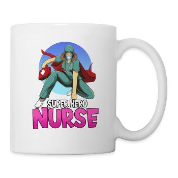 Nurse Care Health Doctor Saying - Mug - white - Right